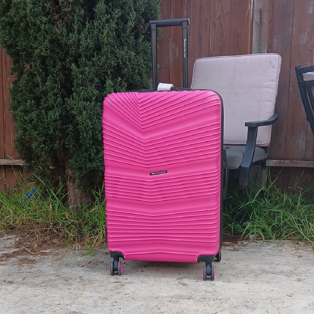 Pink Luggage by Unknown Brand